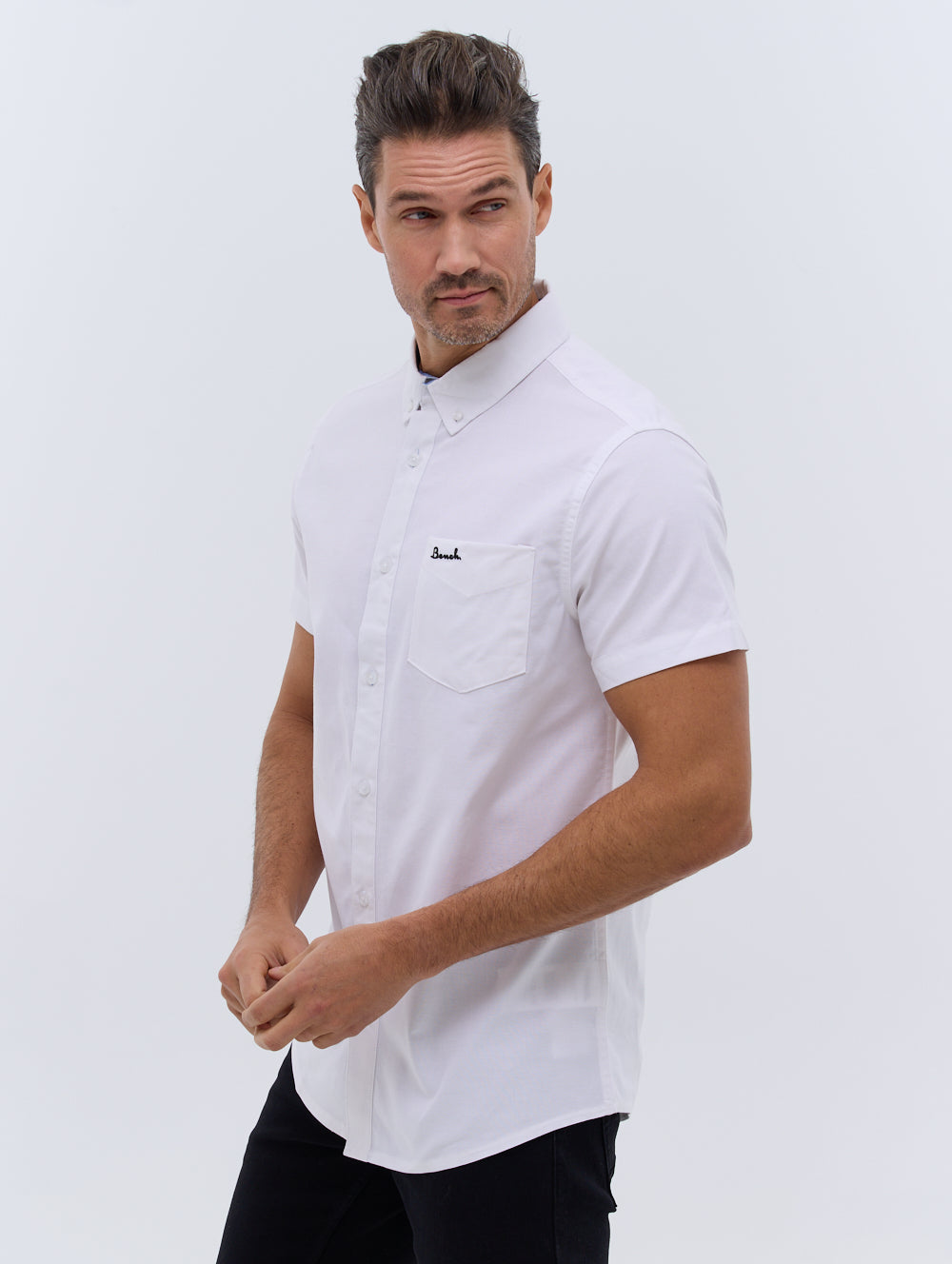 Chemise Oxford à manches courtes Bowdon - BN2G124276