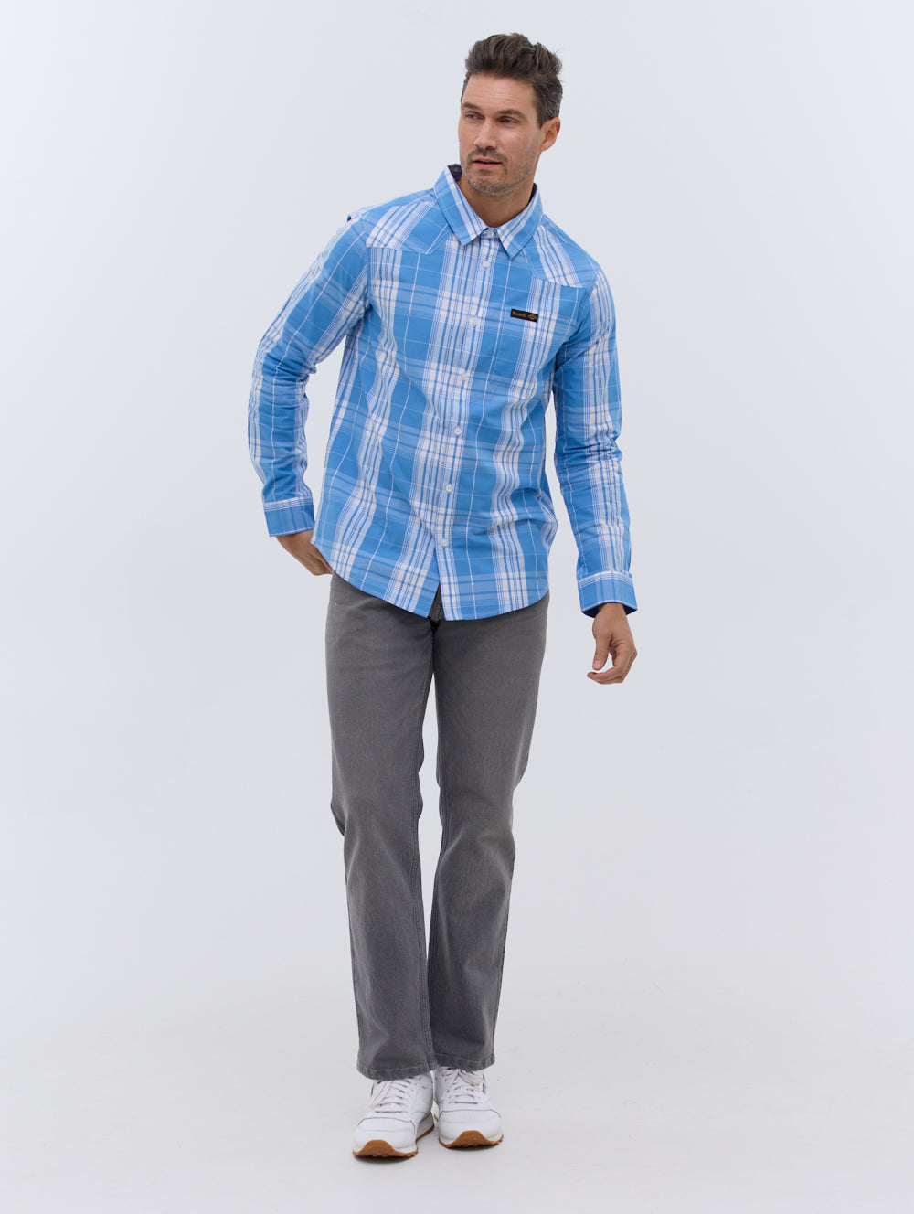 Zimma Long Sleeve Check Shirt