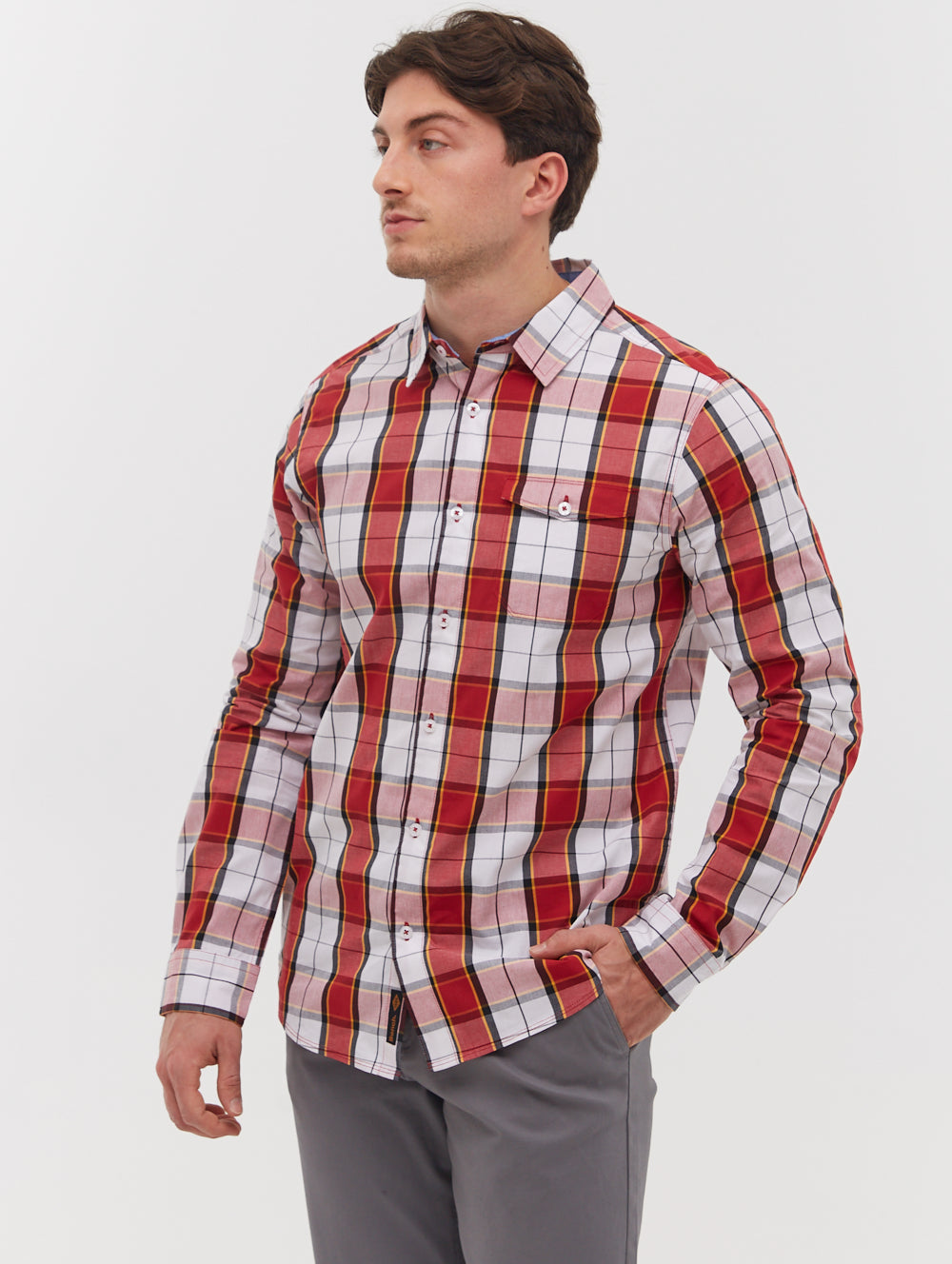 Marcin Long Sleeve Check Shirt