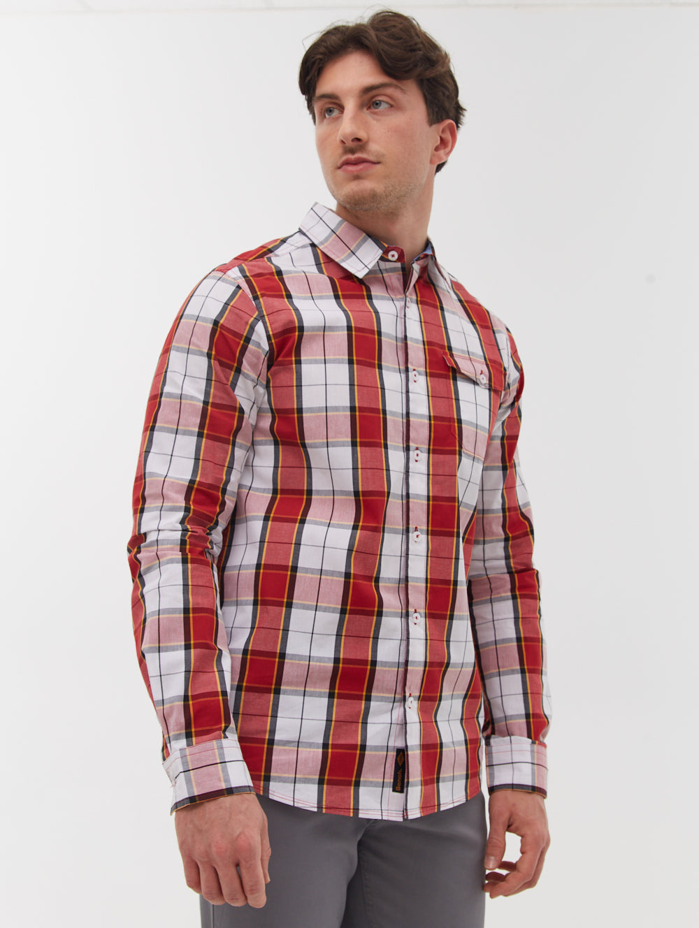 Marcin Long Sleeve Check Shirt