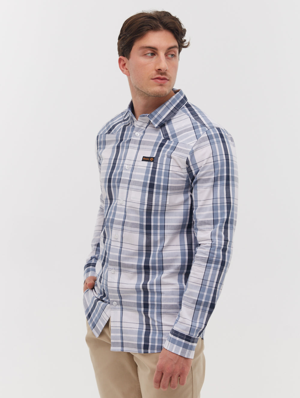 Mykos Long Sleeve Check Shirt