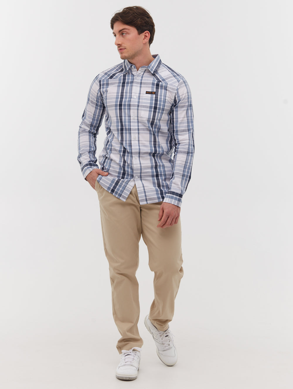 Mykos Long Sleeve Check Shirt