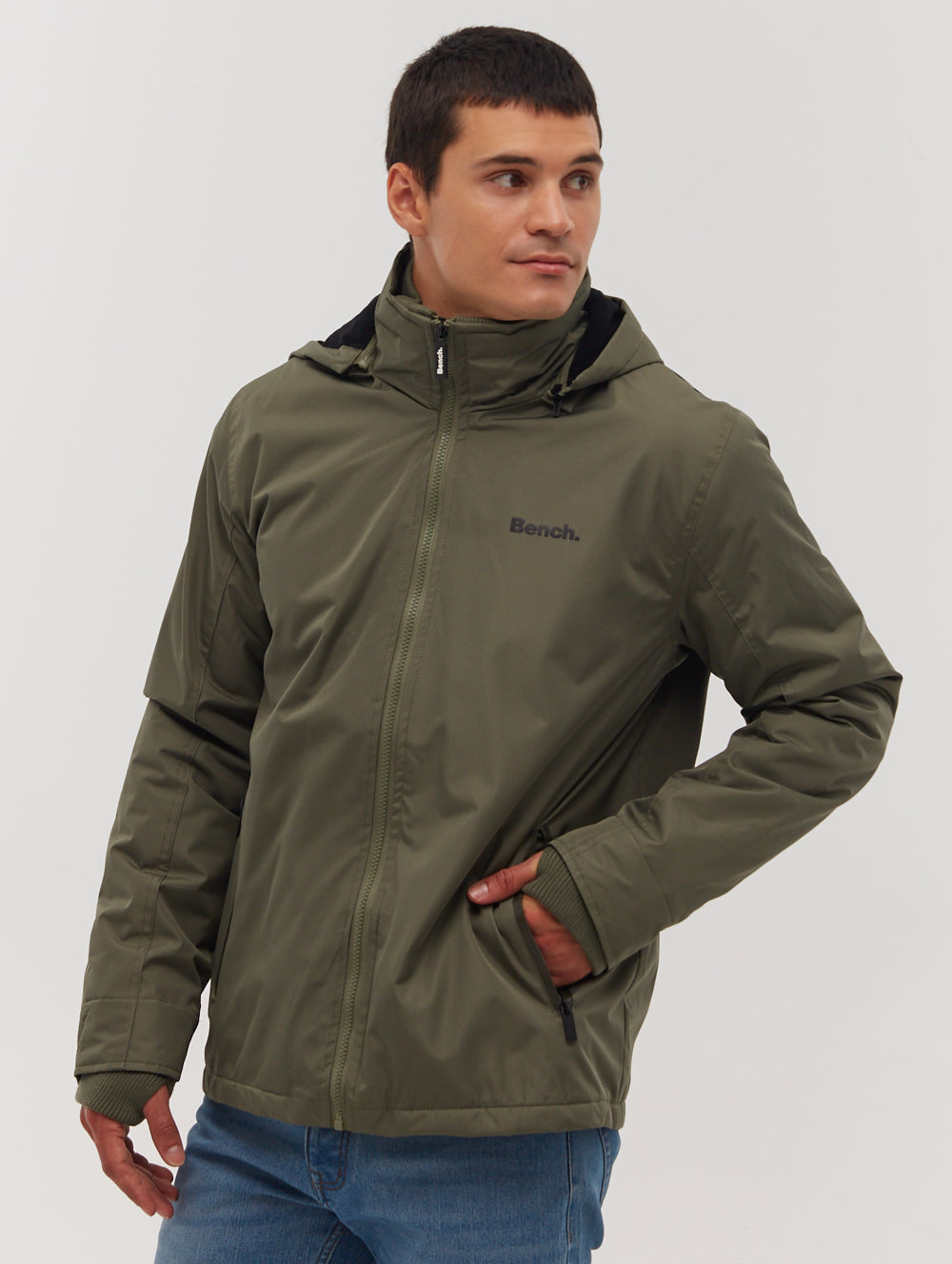 Hawn Double-Faced Ripstop Hooded Jacket