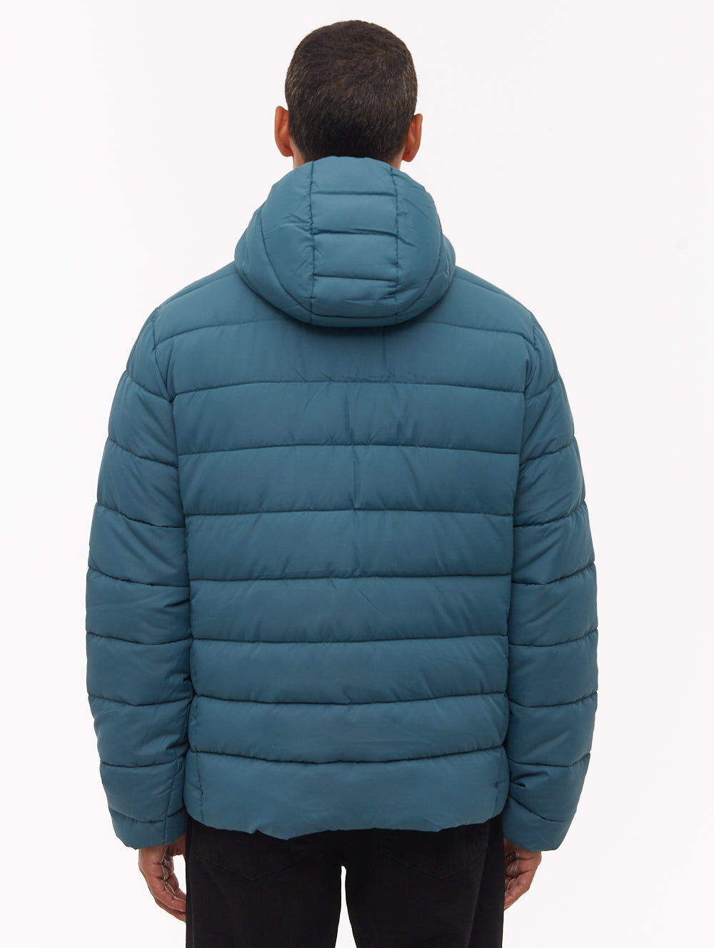 Gaudino Hooded Puffer Jacket - Aqua