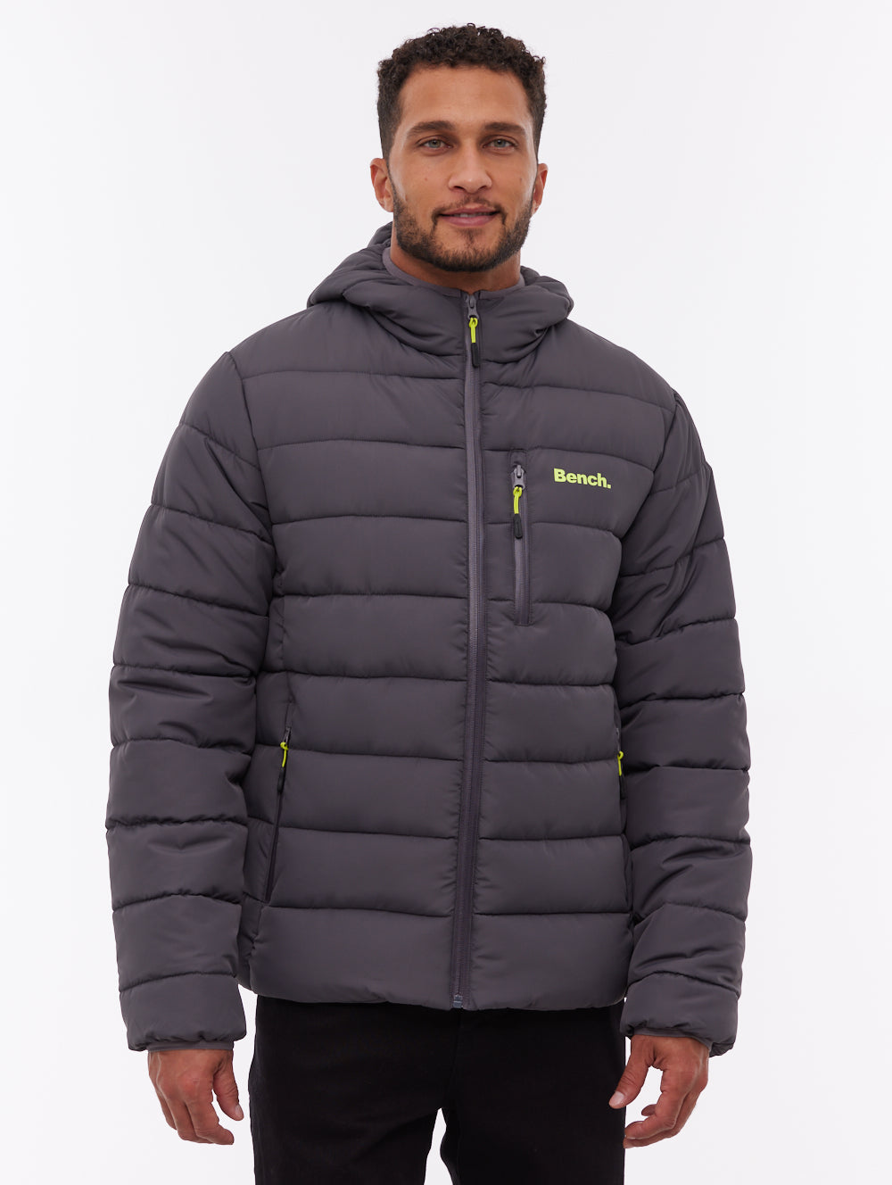 Gaudino Hooded Puffer Jacket - Grey