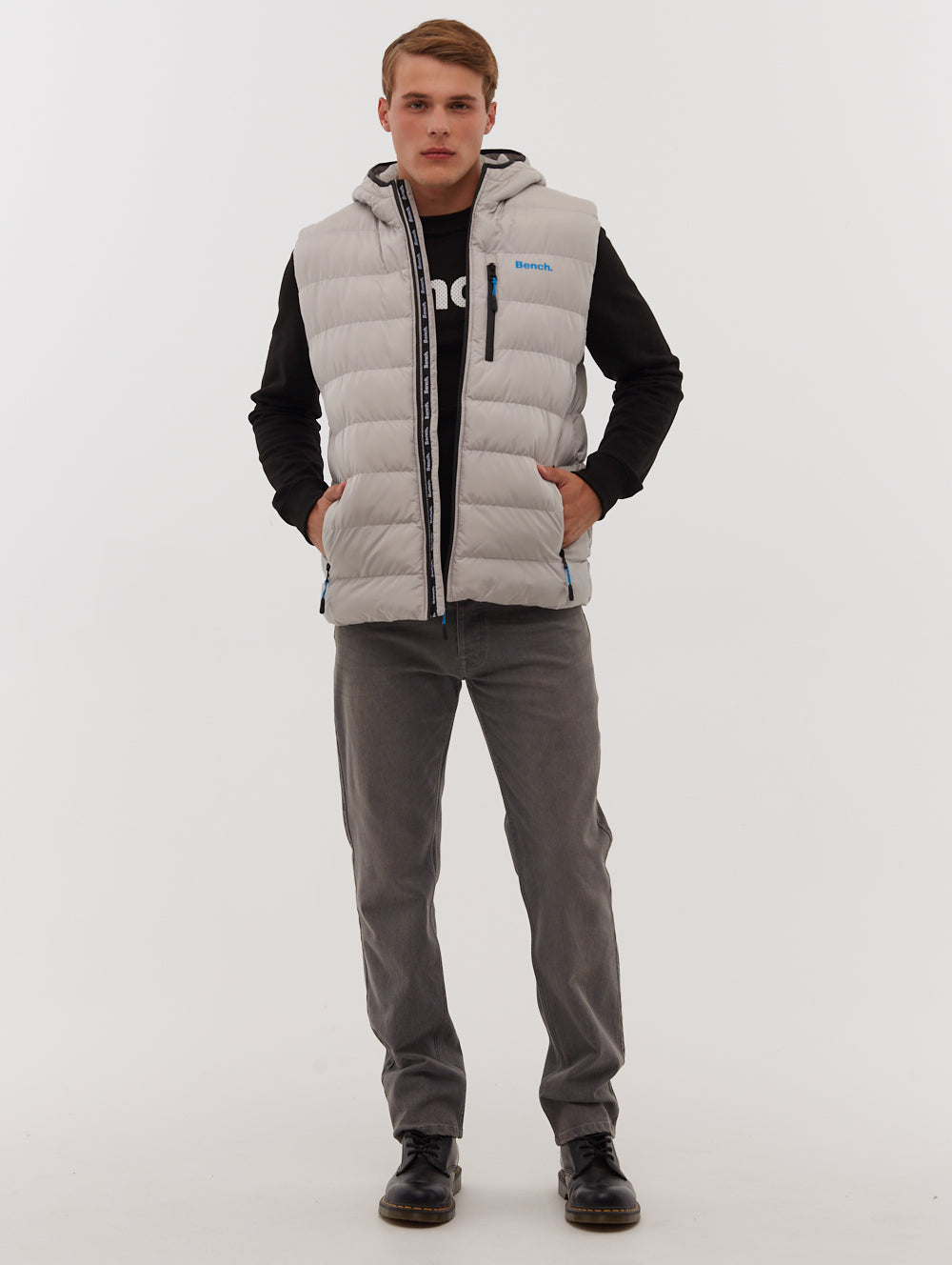 Galban Hooded Puffer Vest