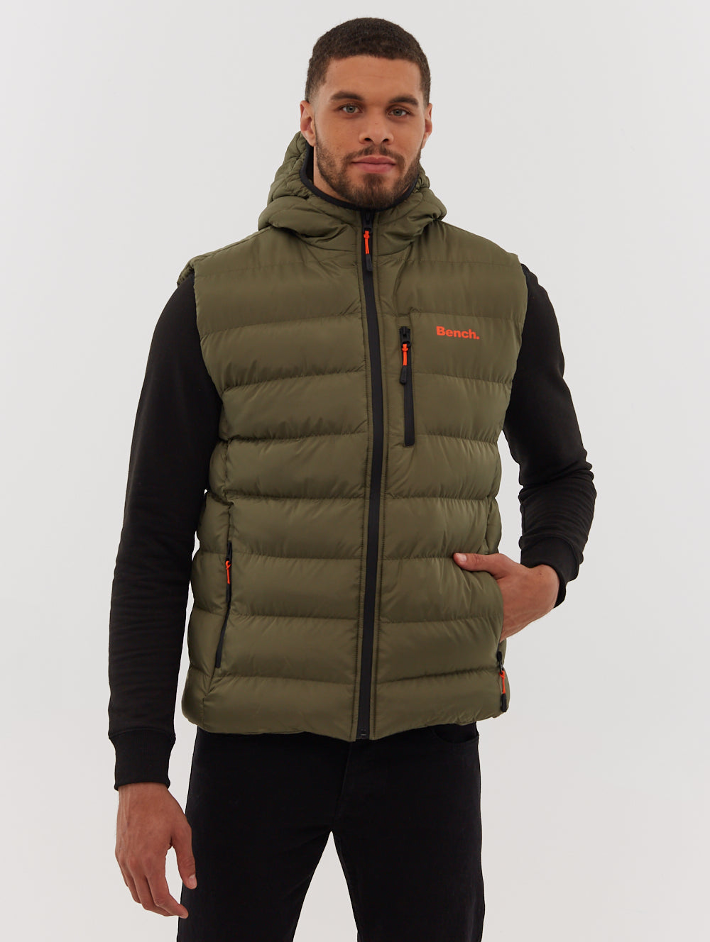 Galban Hooded Puffer Vest