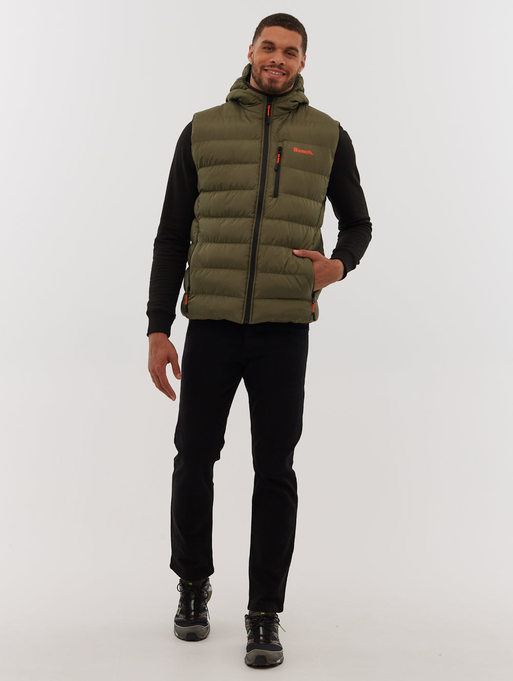 Galban Hooded Puffer Vest