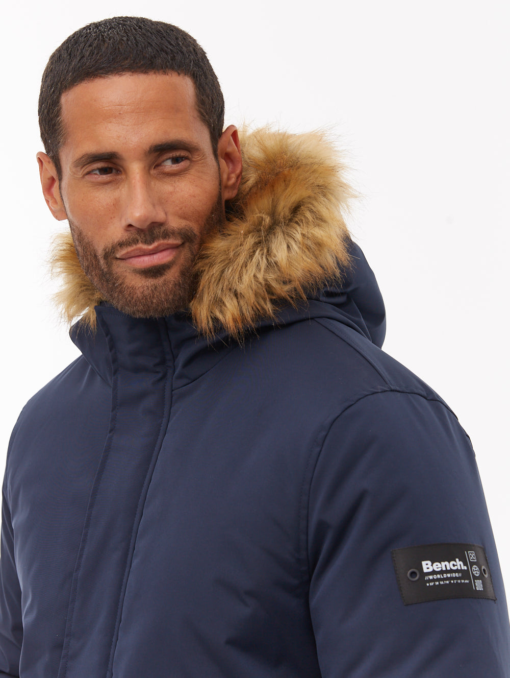 Jarryl Hooded Parka - Blue