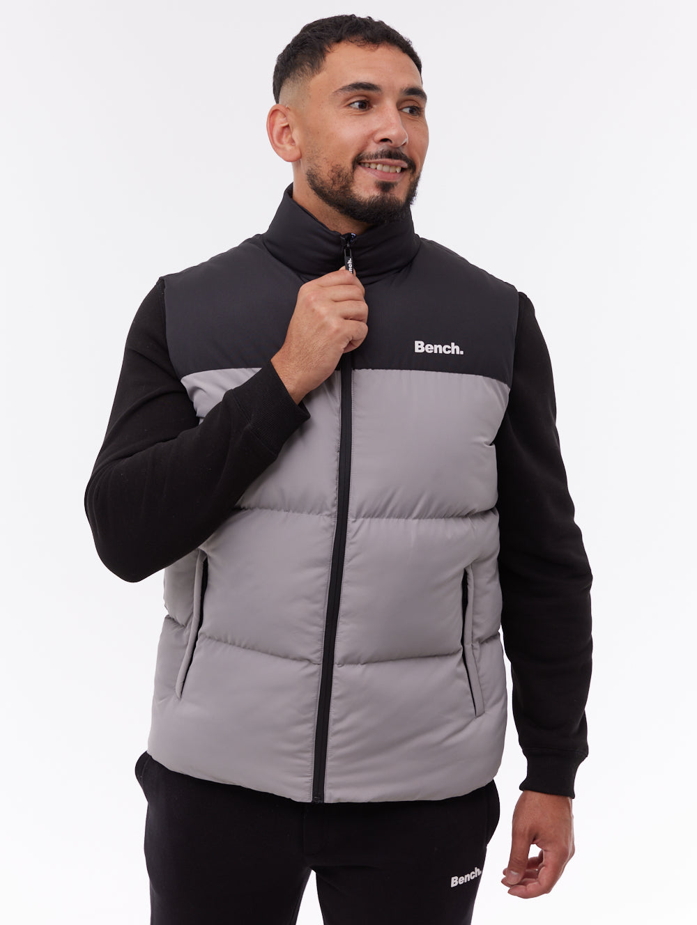 Oconsa Puffer Vest - Grey