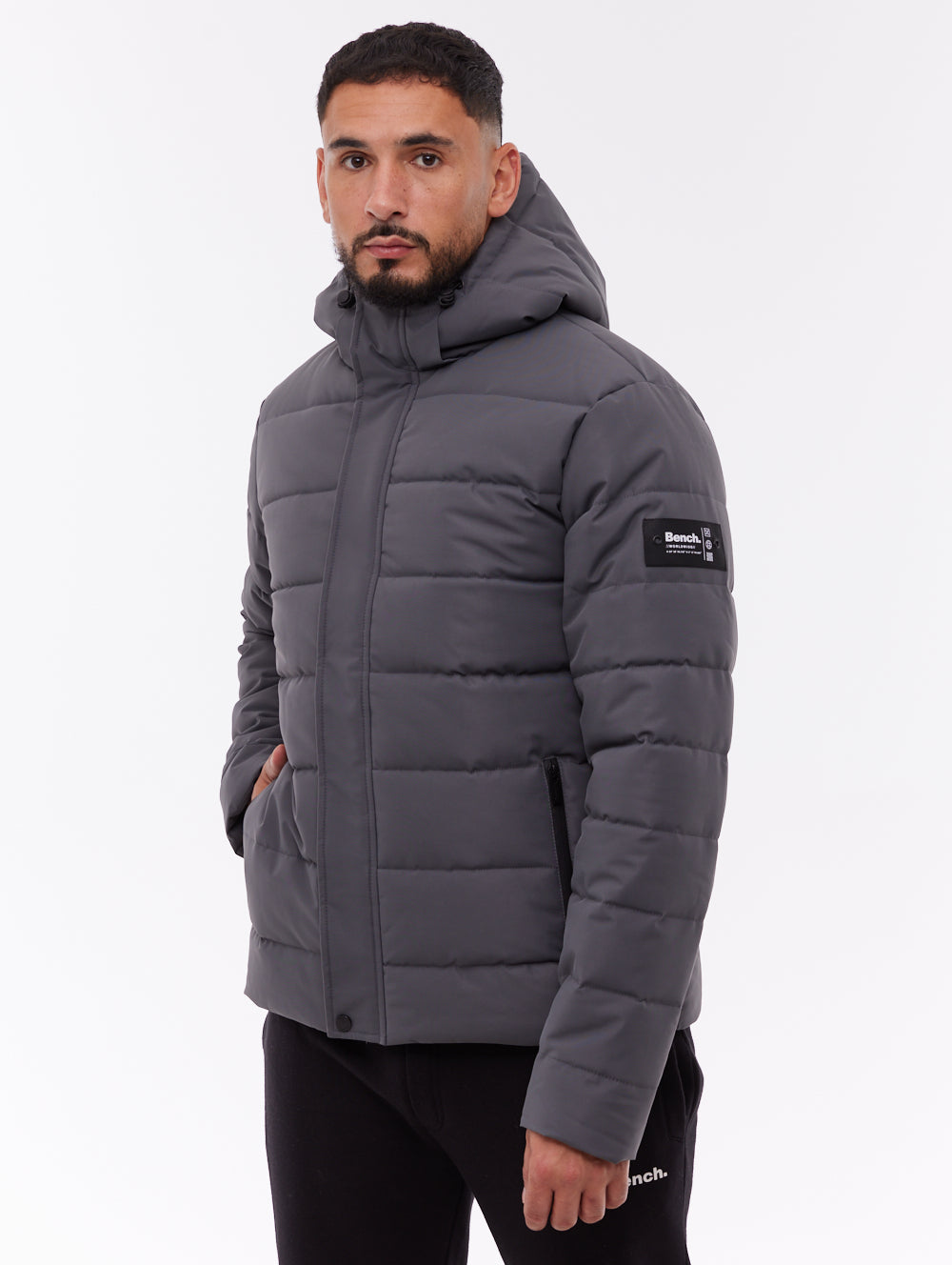 Evolo Puffer Jacket - Grey