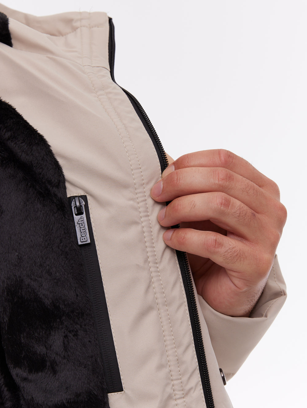 Evolo Puffer Jacket - Beige