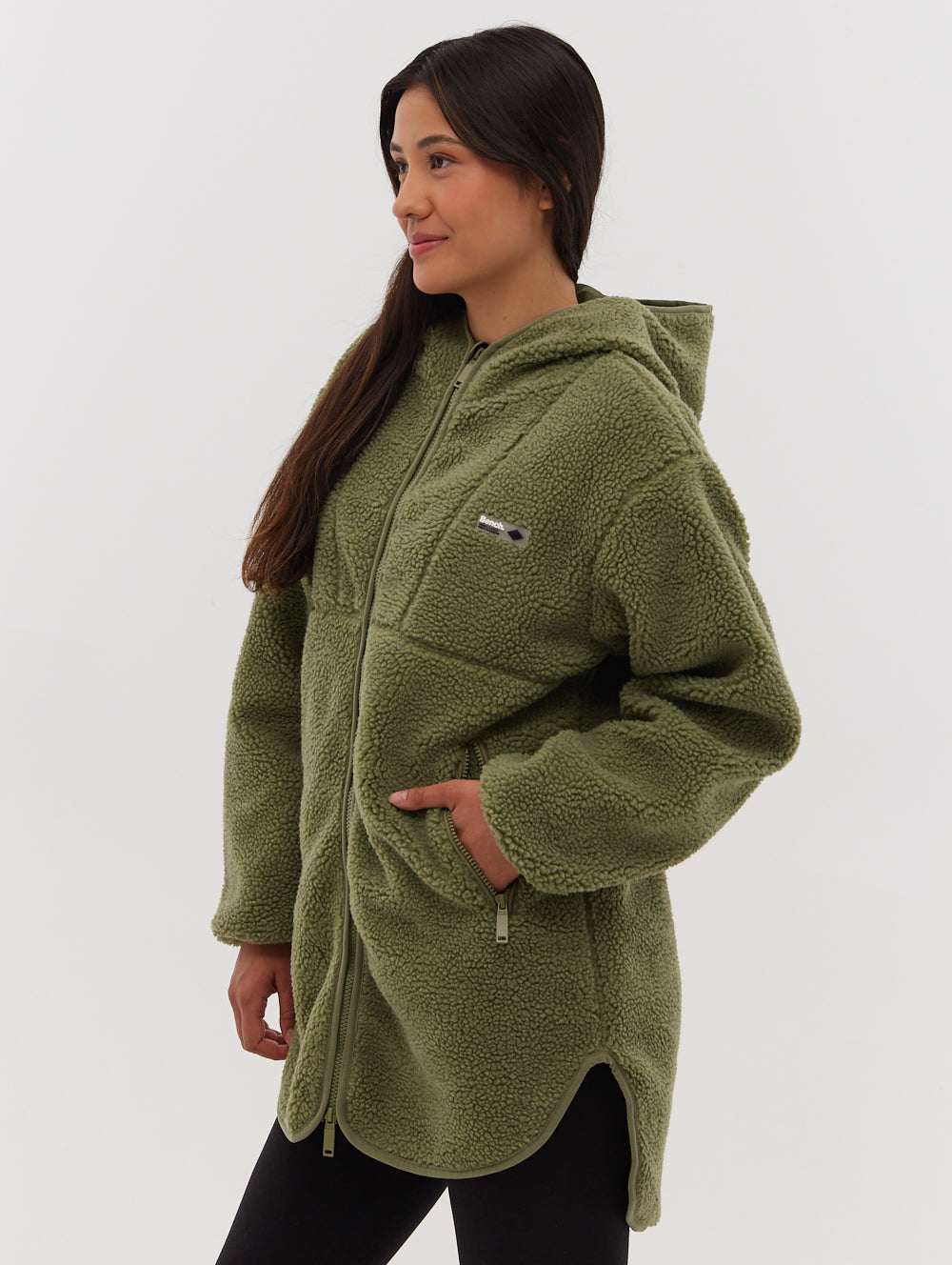 Brilli Longline Sherpa Jacket