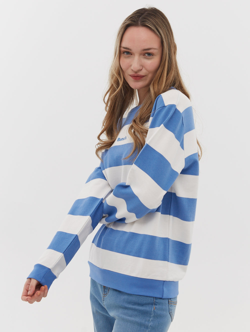 Laide Stripe Crew Neck - BN4E128372