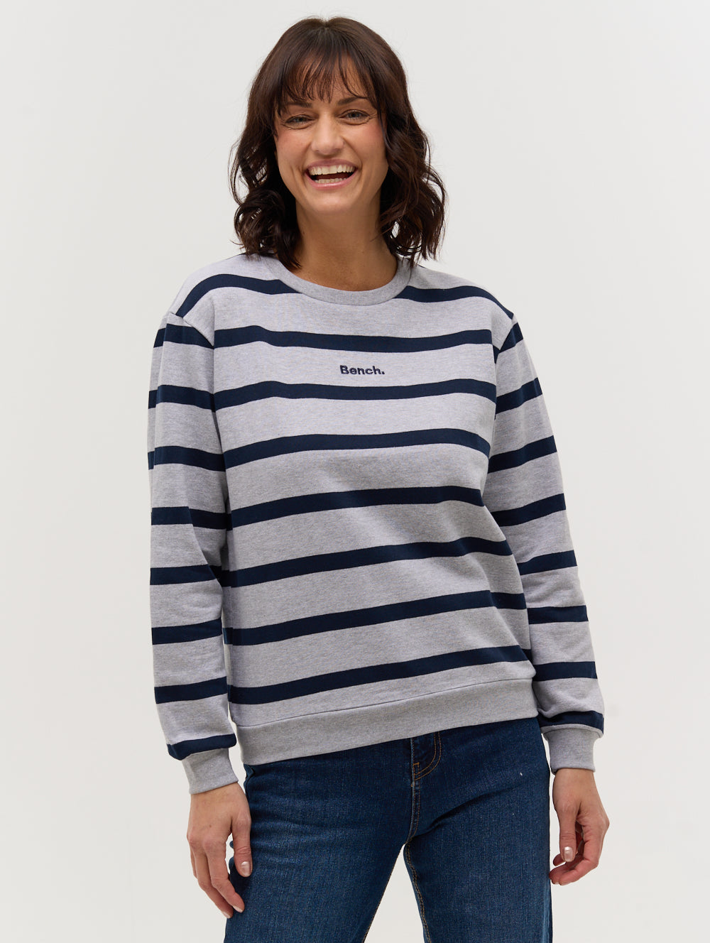 Laide Stripe Crew Neck - BN4E128372