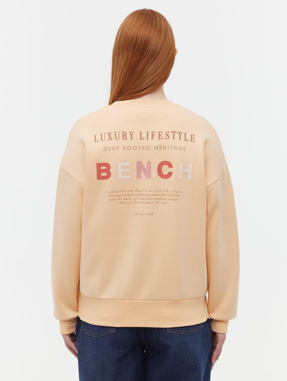 Lilem Block Letter Crew Neck Sweatshirt