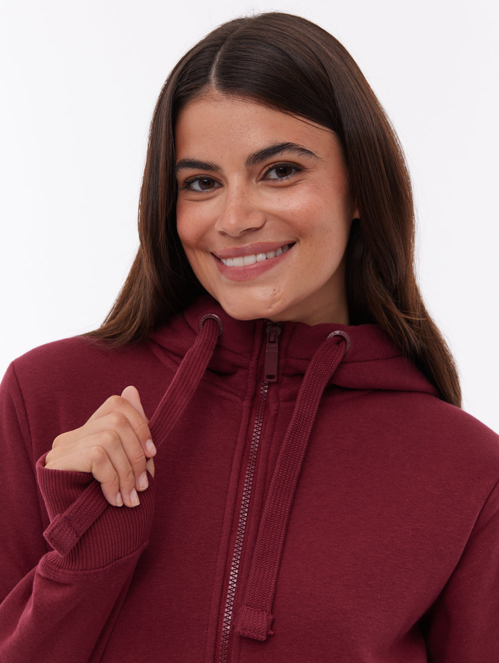 Inah Red BU028 Zips Tab Shot 1