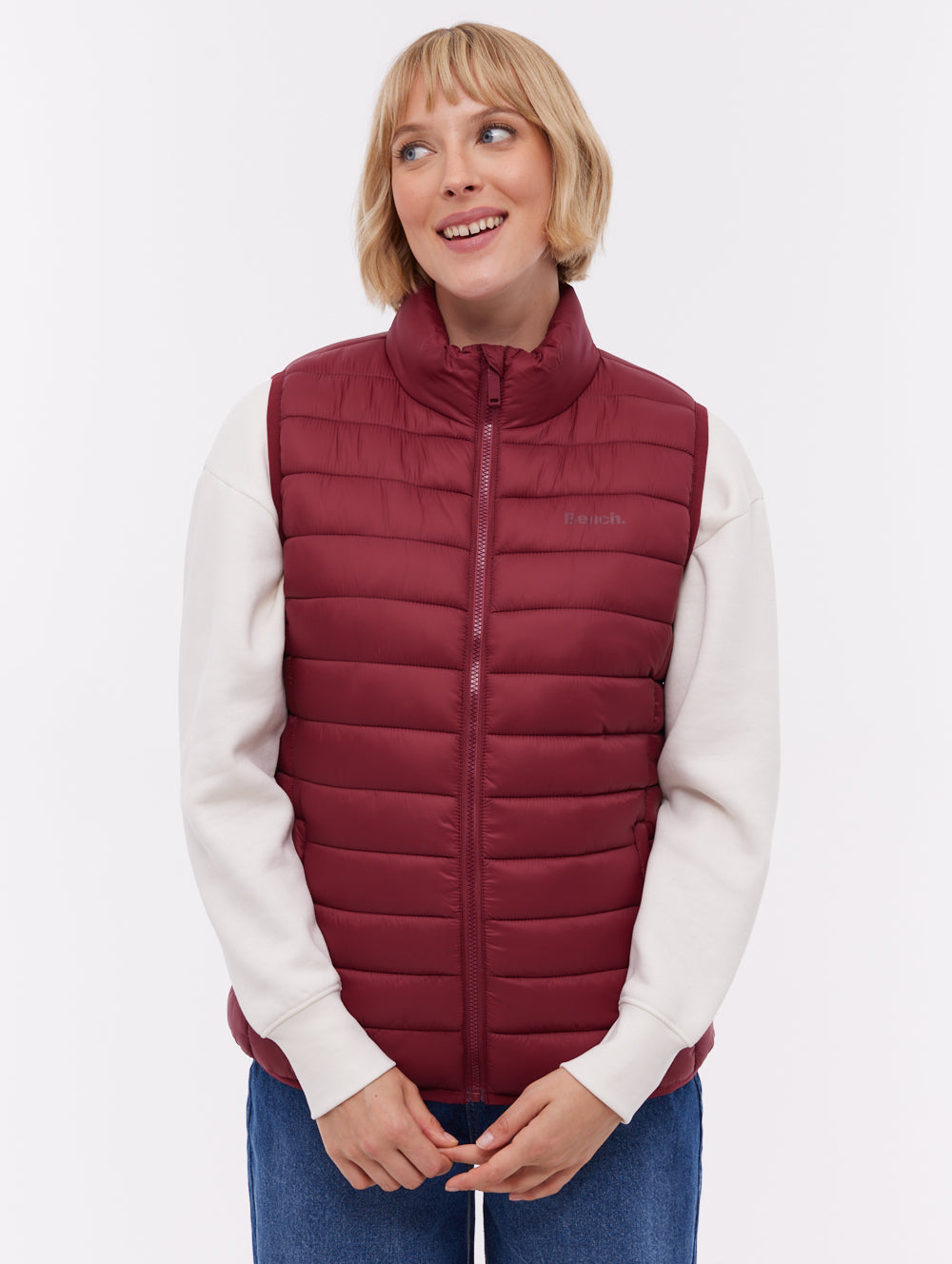 Meridian Puffer Vest - Red