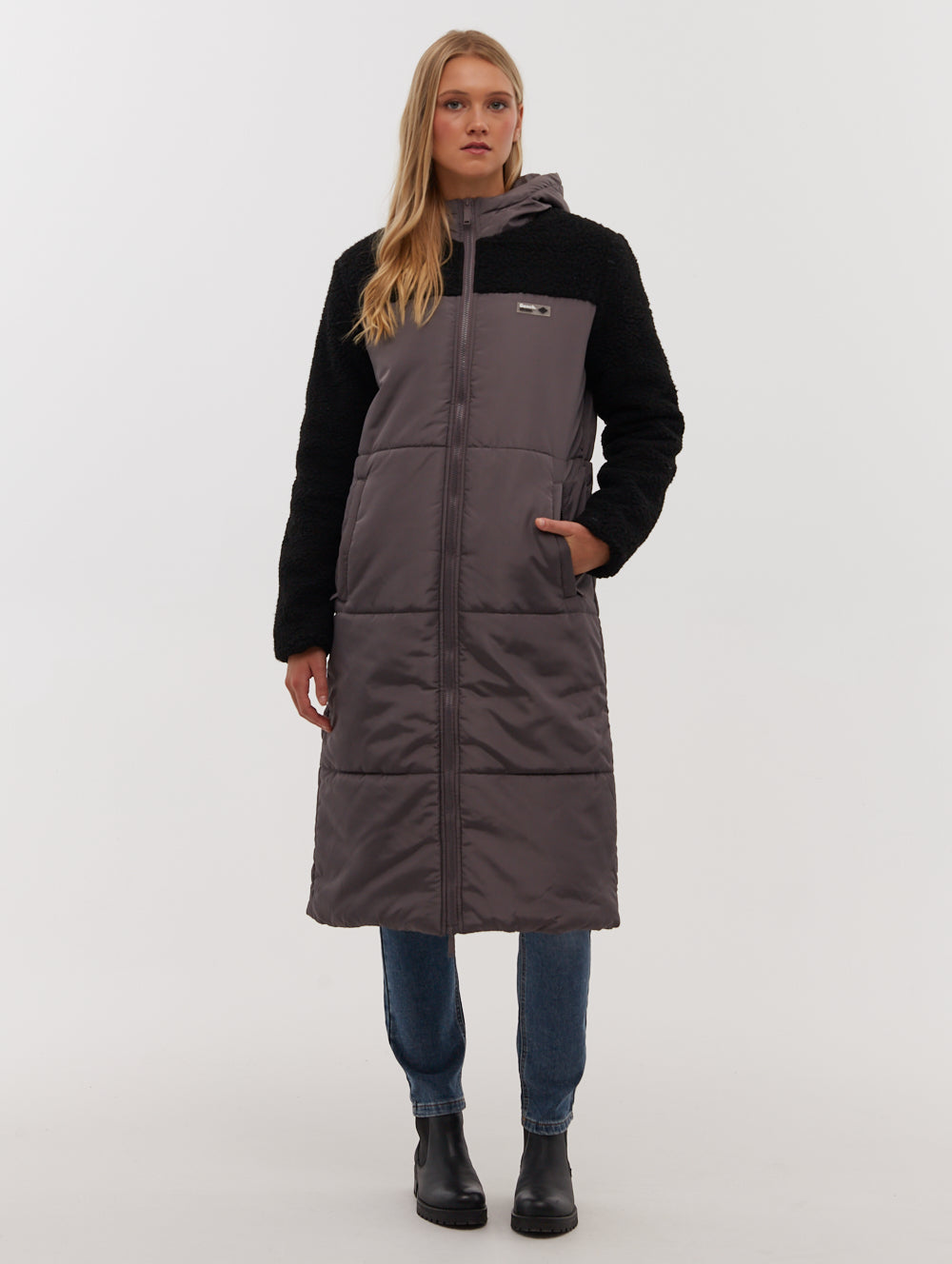 Winzer Quilted Midi Parka