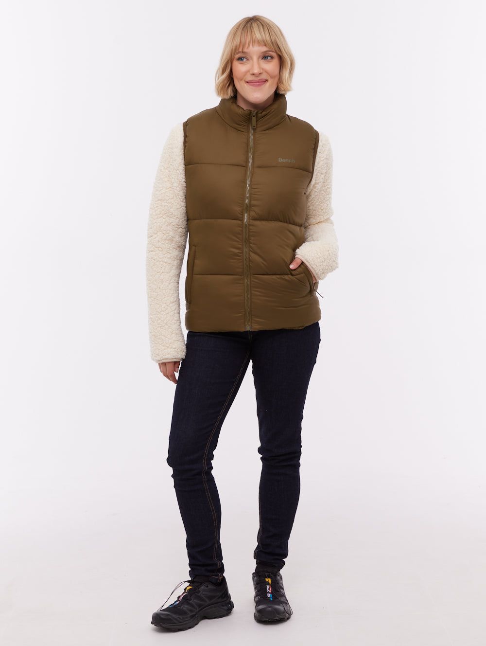 Matina Puffer Vest - Green