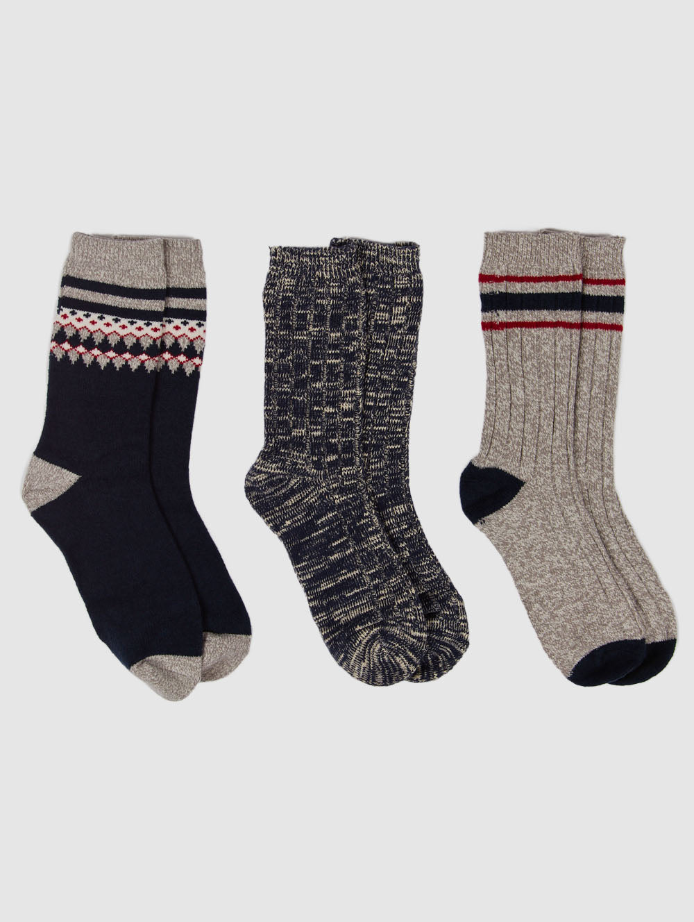 Men&#39;s Assorted Socks - 7 Pack - HMBN061