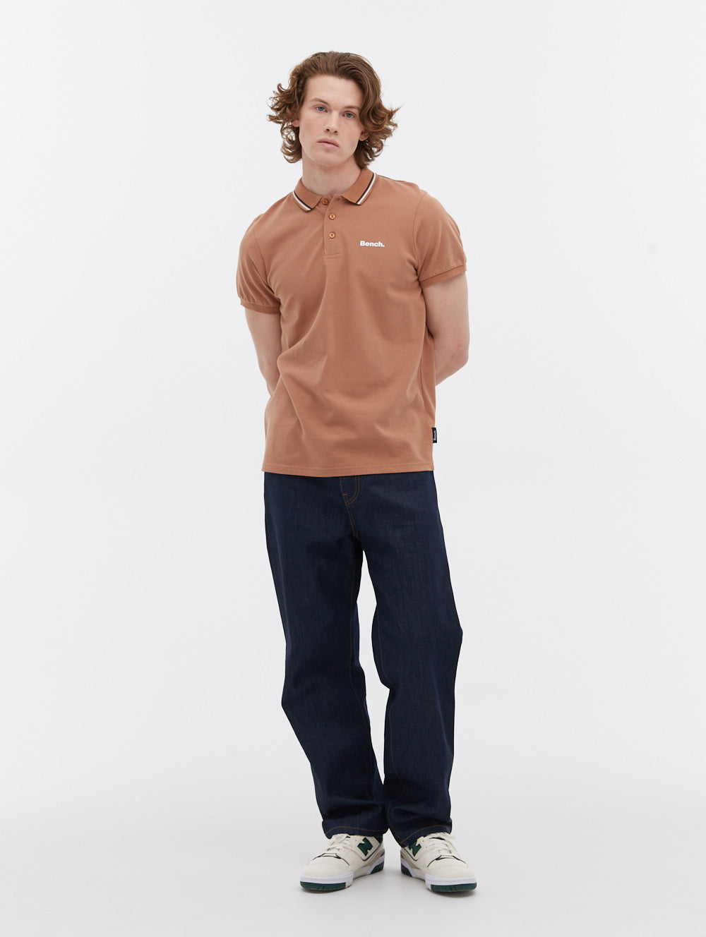 Gruff Contrast Tipping Polo Shirt - BN2M117433